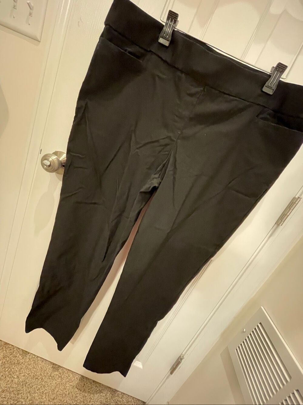 EVRI women’s straight black pants size 18W